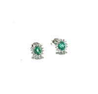 Earrings Giorgio Visconti Woman in White Gold Diamante 0.27 Ct BB39442S - BB39442S
